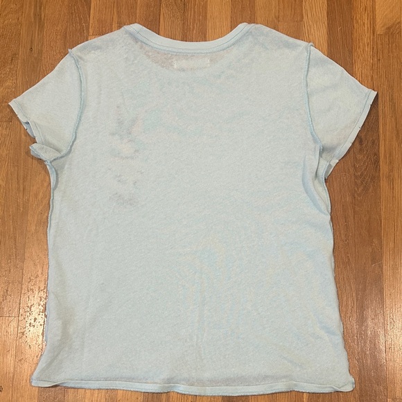 We The Free Light Blue Pineapple Tee - Picture 13 of 16